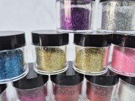 Pack 12 decorativos grandes BRILLANTINA